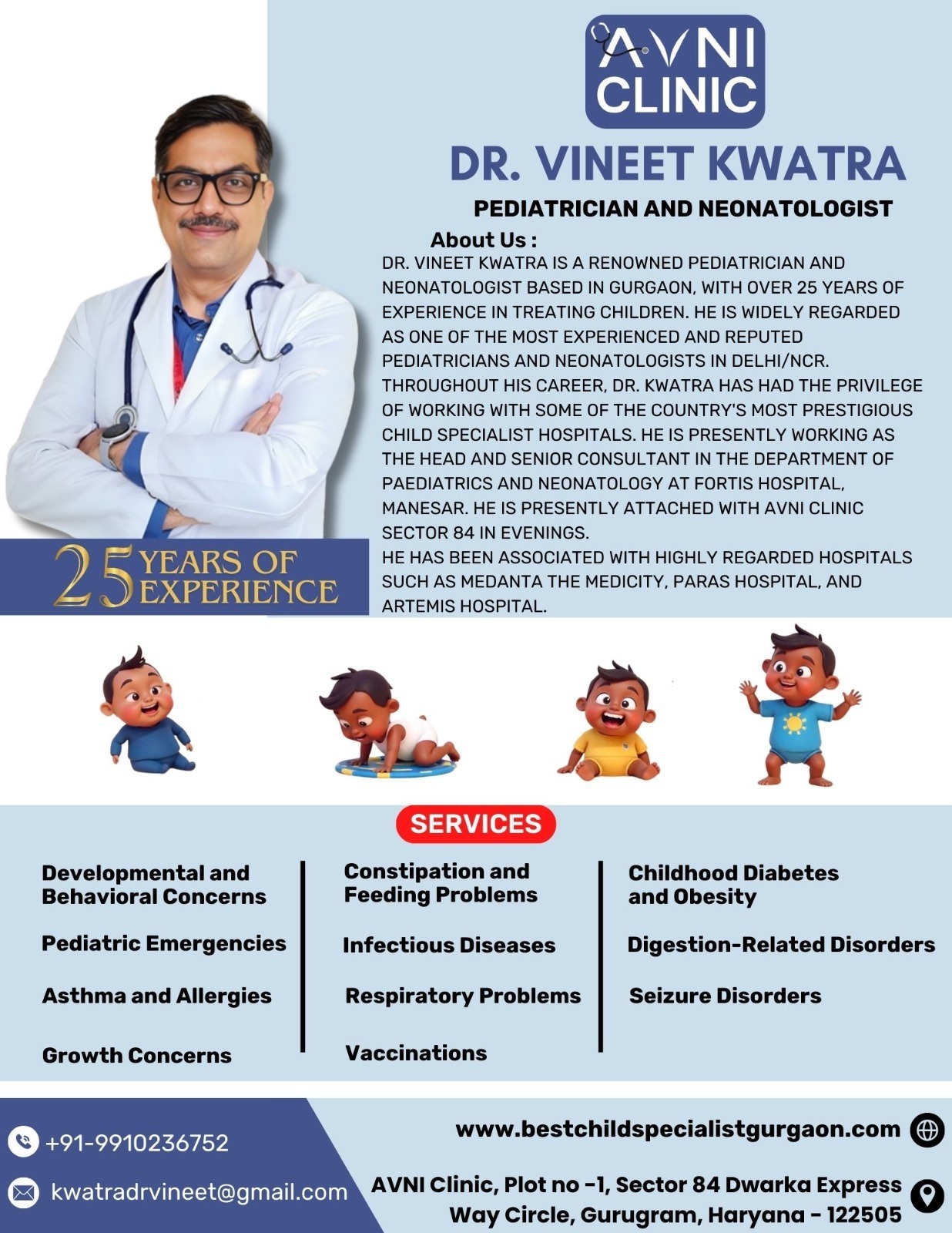 Trusted Pediatrician and Neonatologist